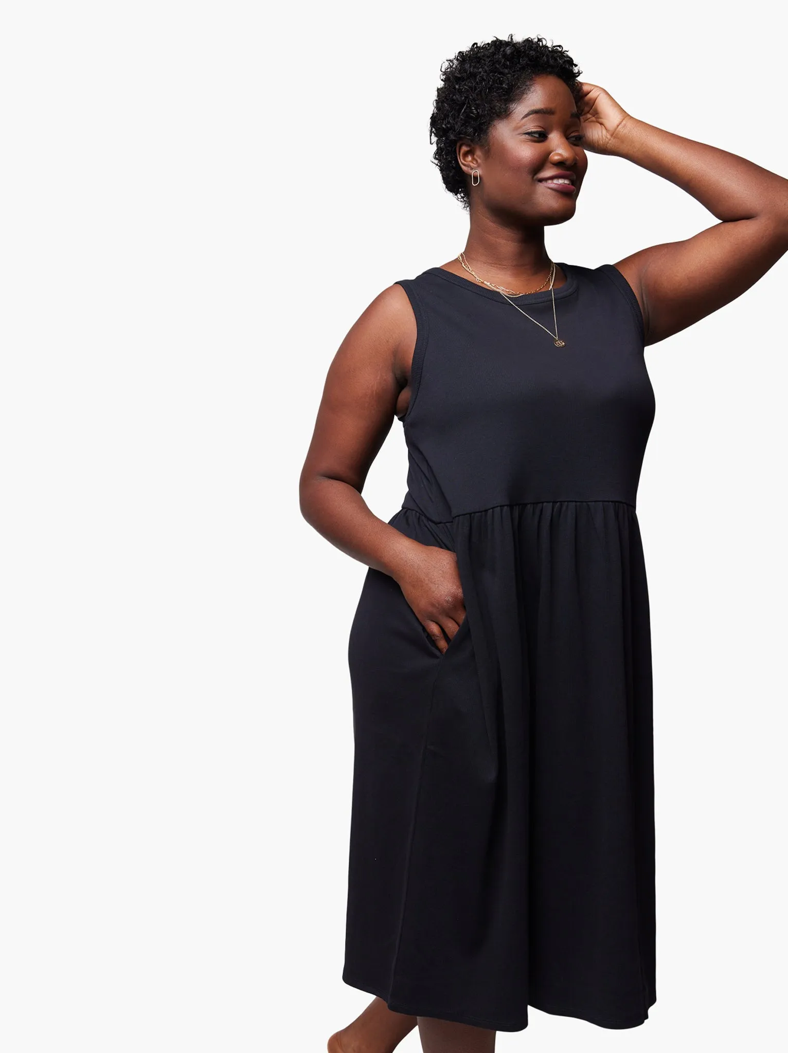 Rosie Relaxed Midi Dress sold by Able product image thumbnail 3