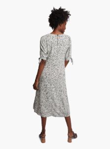 Simone Tie-Sleeve Midi Dress sold by Able