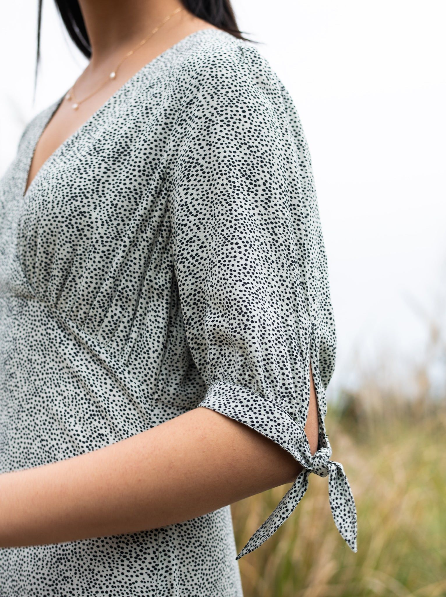 Simone Tie-Sleeve Midi Dress sold by Able product image thumbnail 2