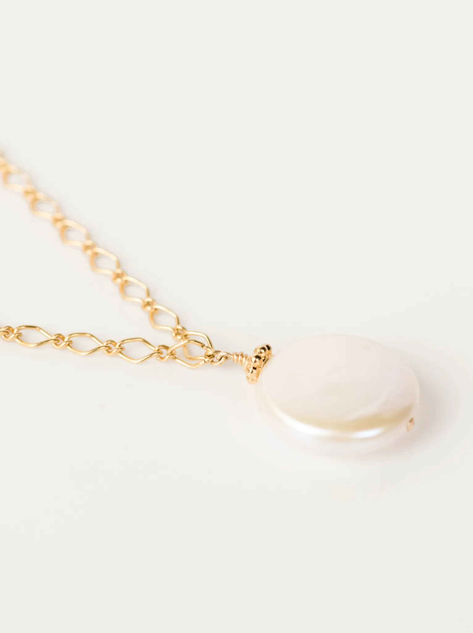 Coin Pearl Pendant Necklace sold by Able product image thumbnail 4