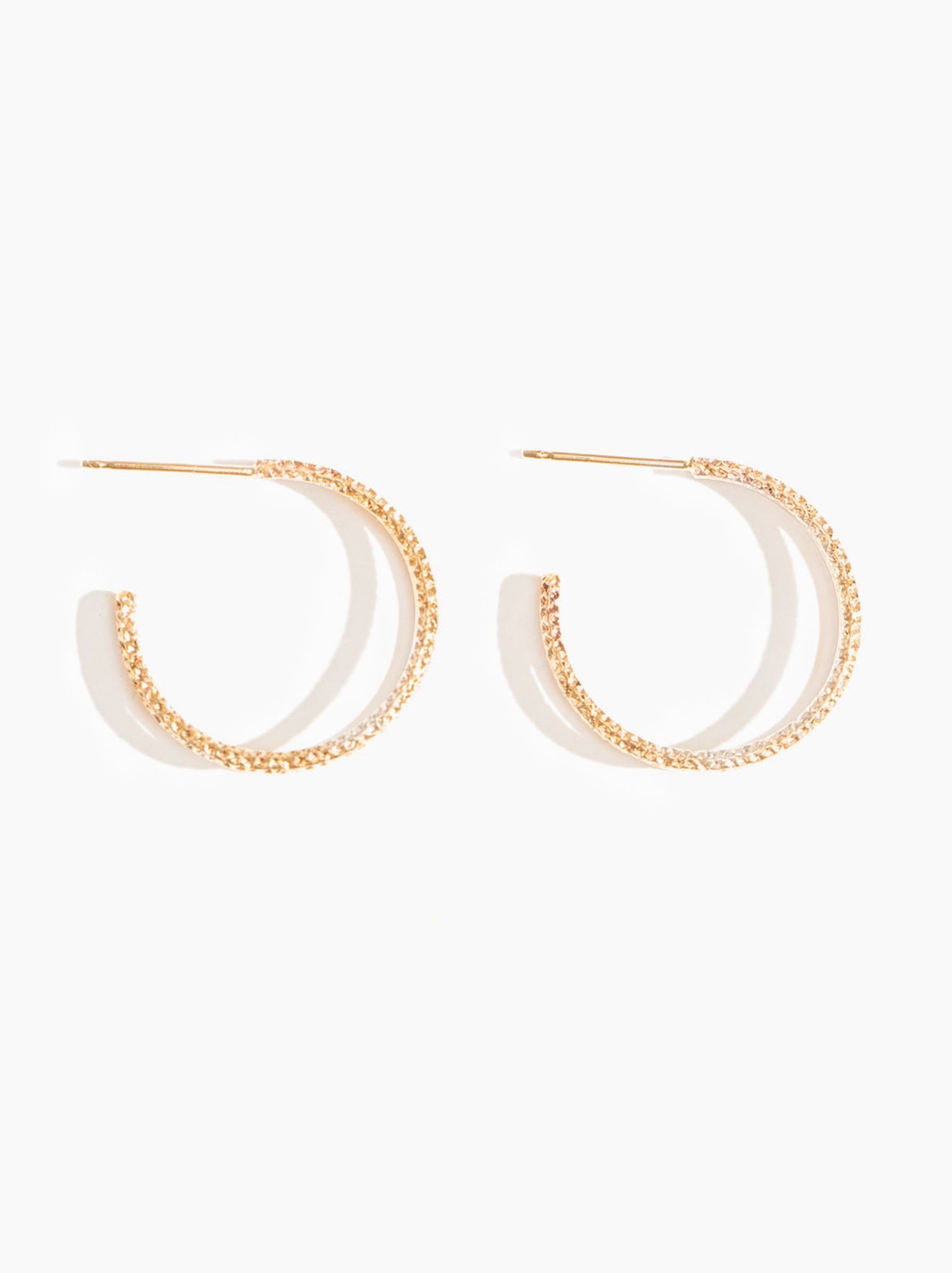 Sparkle Double Hoops sold by Able product image thumbnail 4