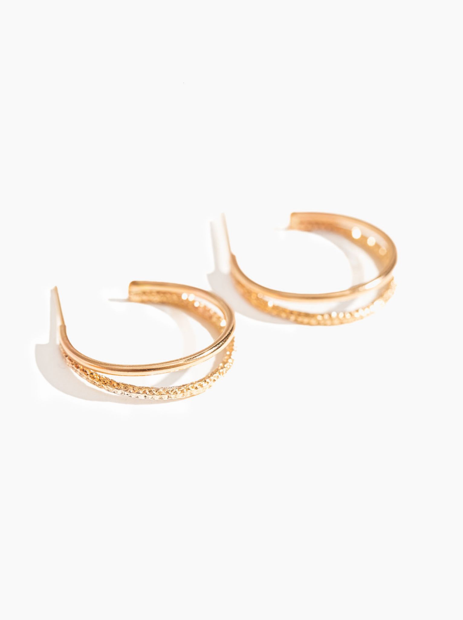 Sparkle Double Hoops sold by Able product image thumbnail 2
