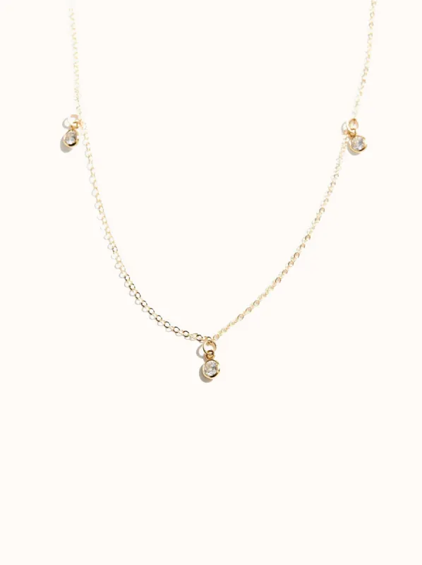 Flagship Triple Stella Drop Necklace sold by Able