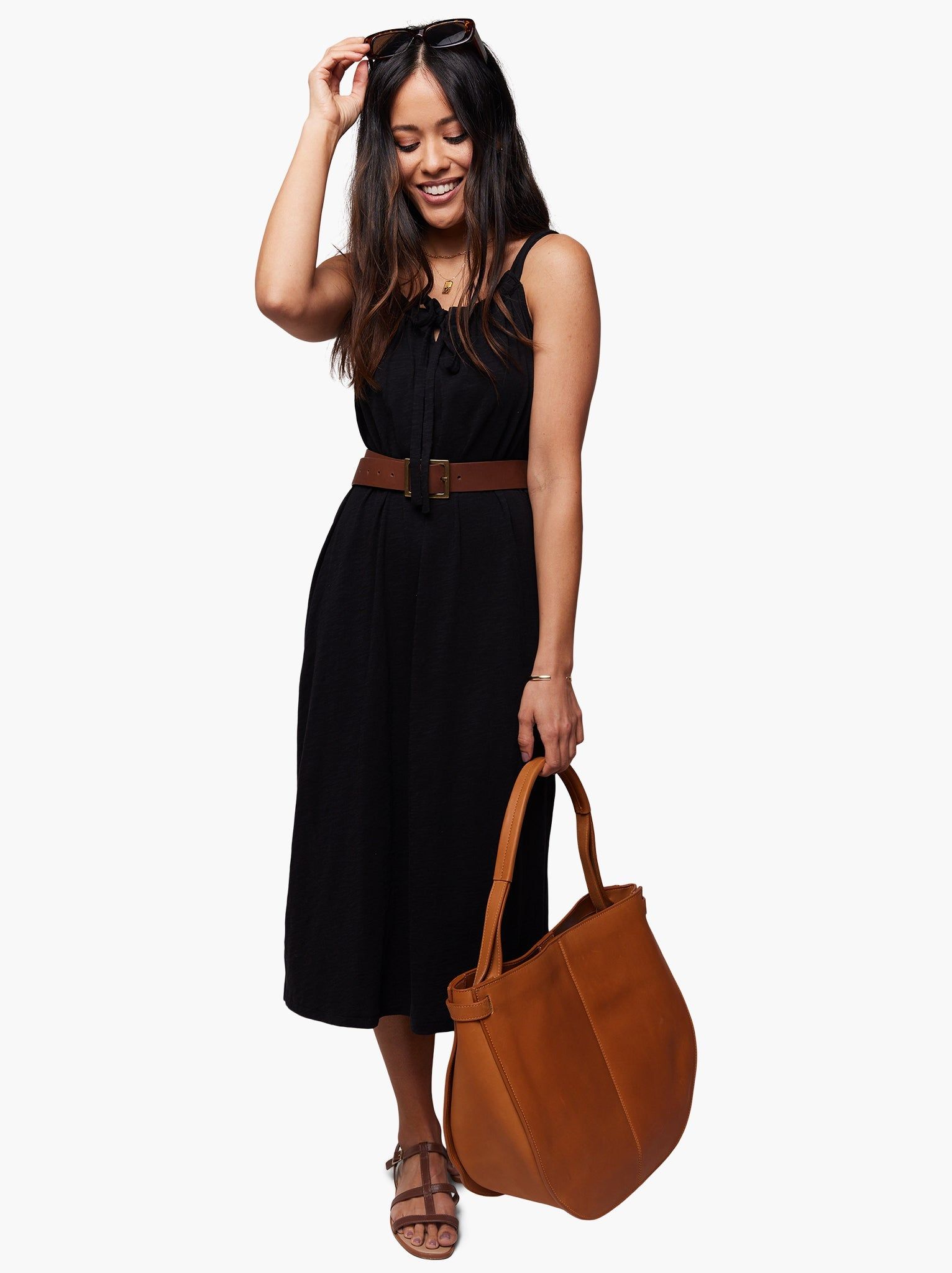 Fiona Flowy Sleeveless Midi Dress sold by Able product image thumbnail 3