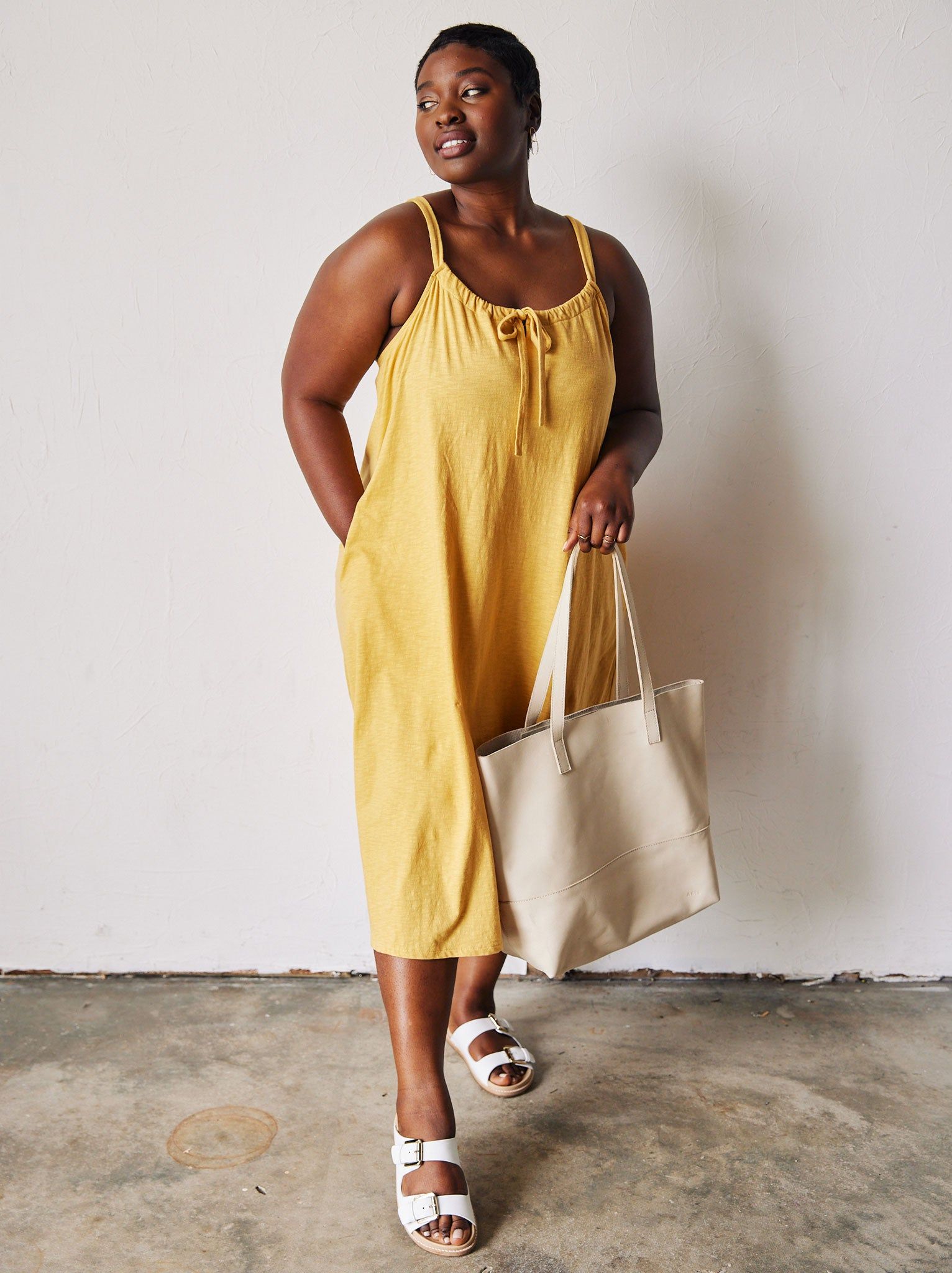 Fiona Flowy Sleeveless Midi Dress sold by Able product image thumbnail 4