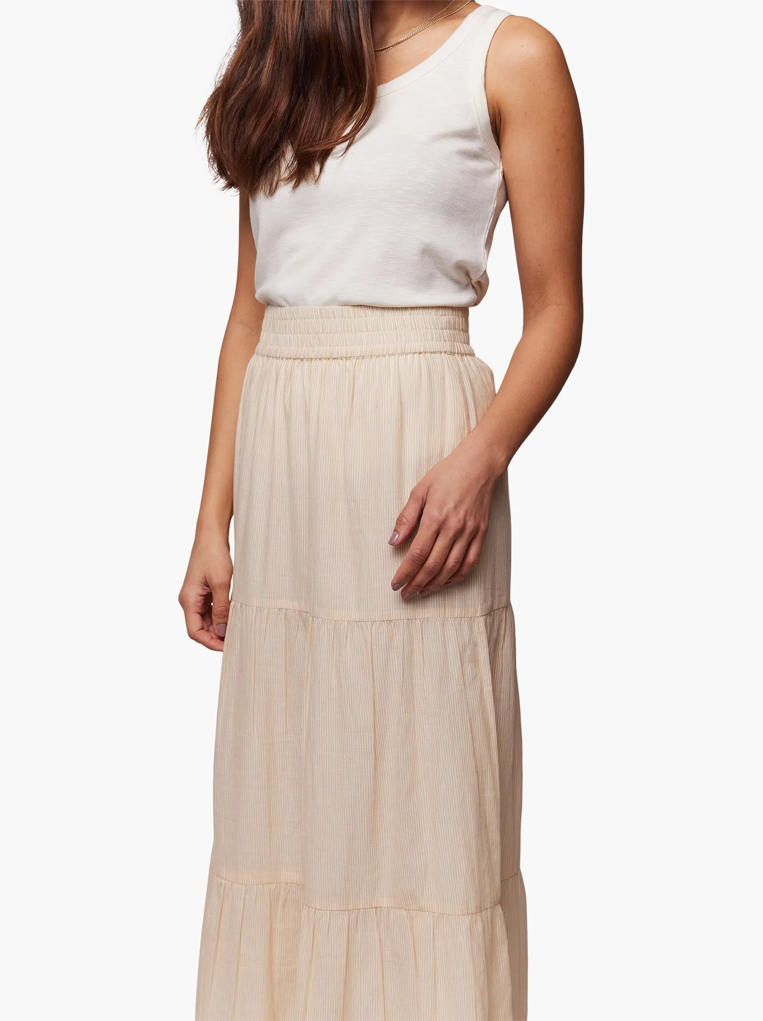 Harper Tiered Maxi Skirt sold by Able product image thumbnail 3