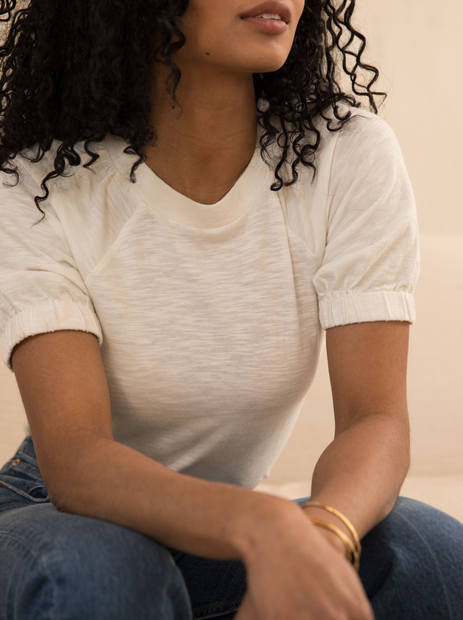 Willow Raglan Puff Sleeve Tee sold by Able product image thumbnail 2