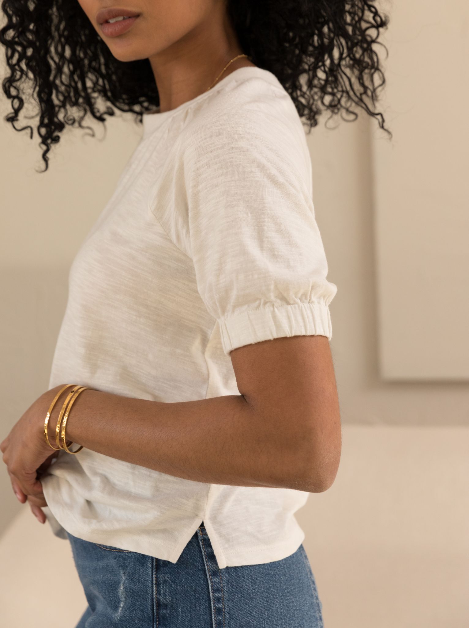 Willow Raglan Puff Sleeve Tee sold by Able product image thumbnail 3