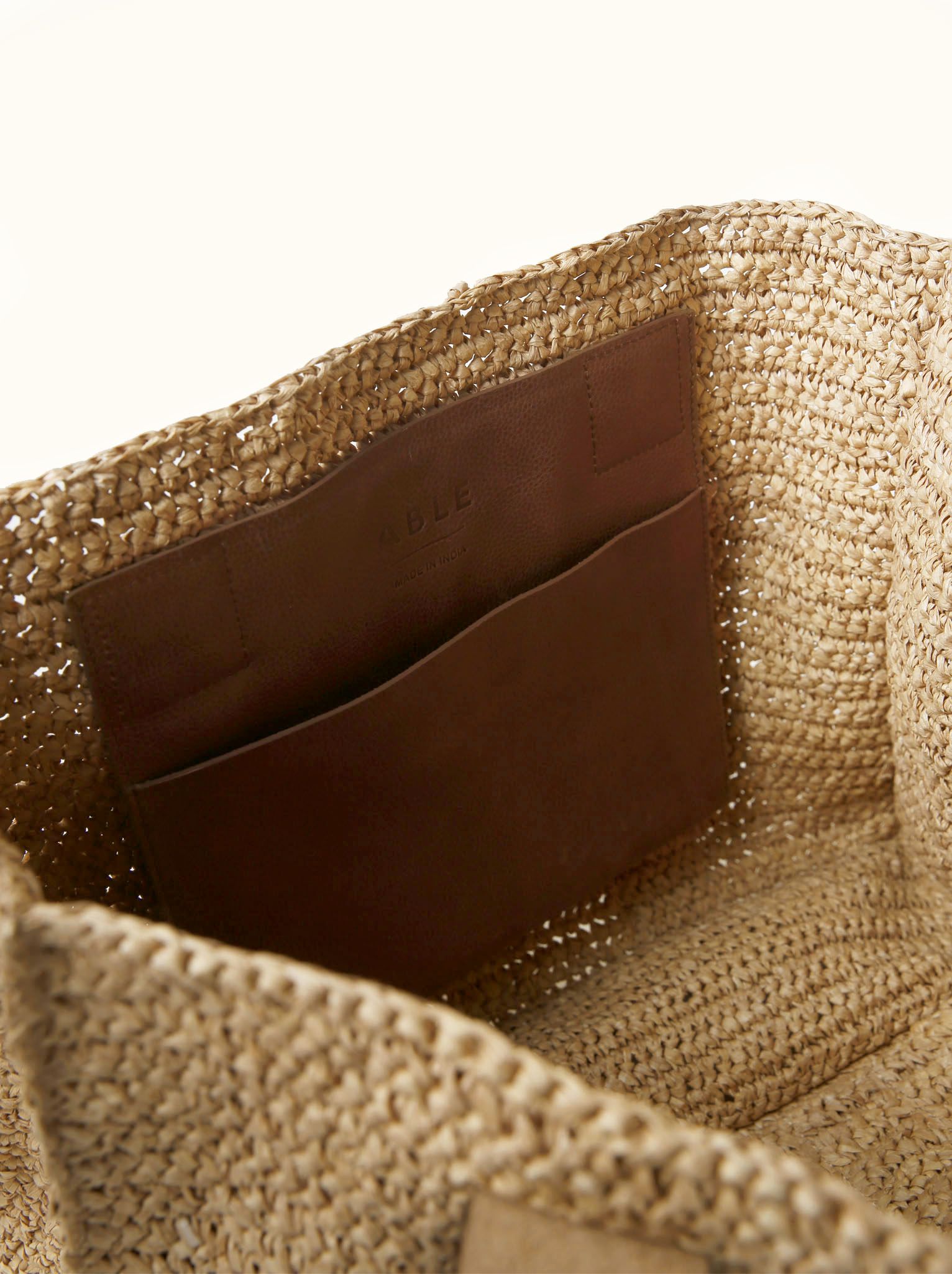 Tiana Raffia Tote sold by Able product image thumbnail 5