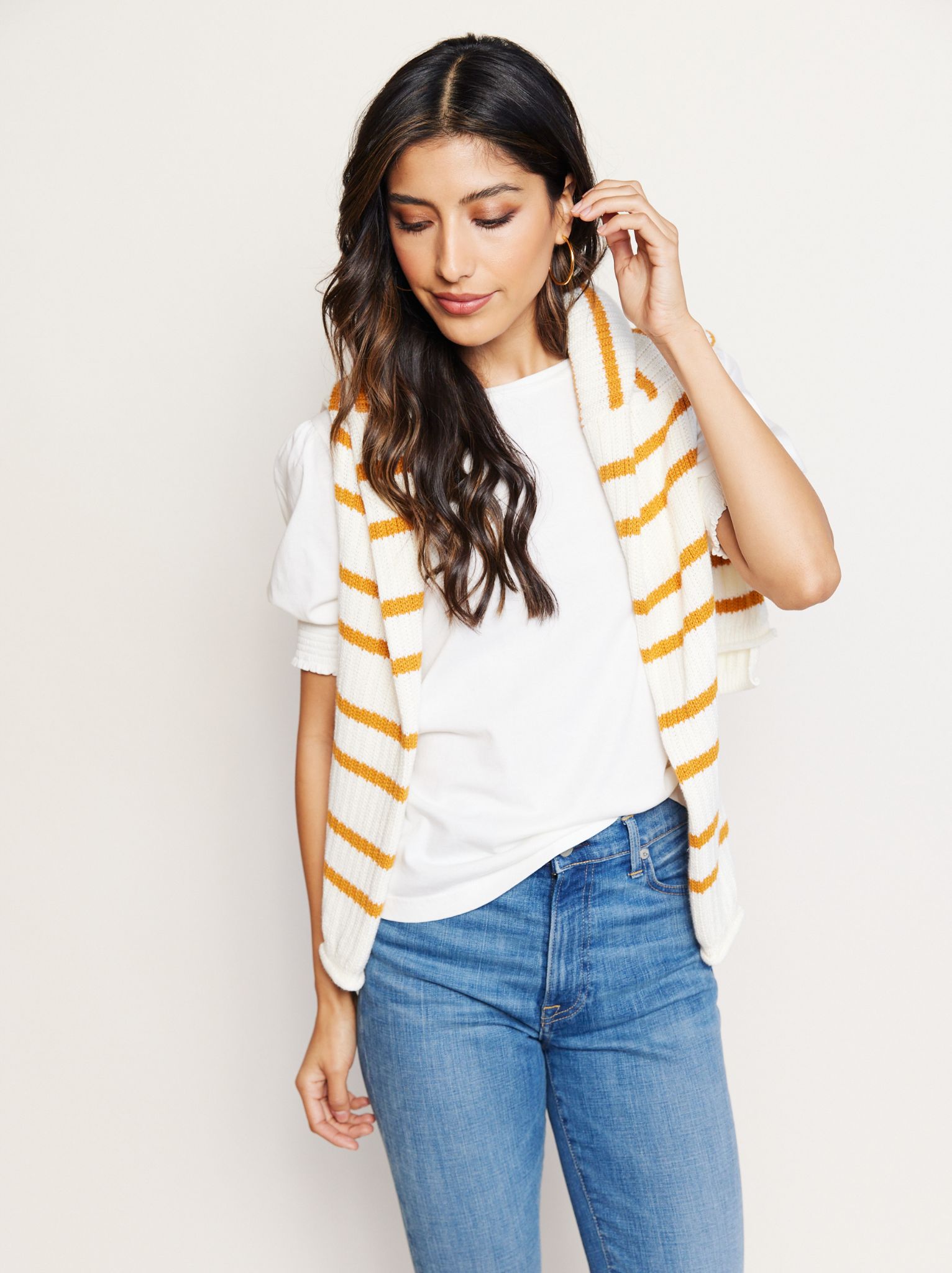 Stella Smocked Sleeve Tee sold by Able product image thumbnail 6