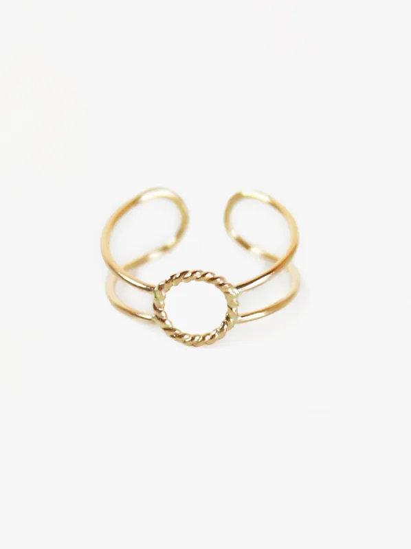 Lasso Cuff Ring sold by Able