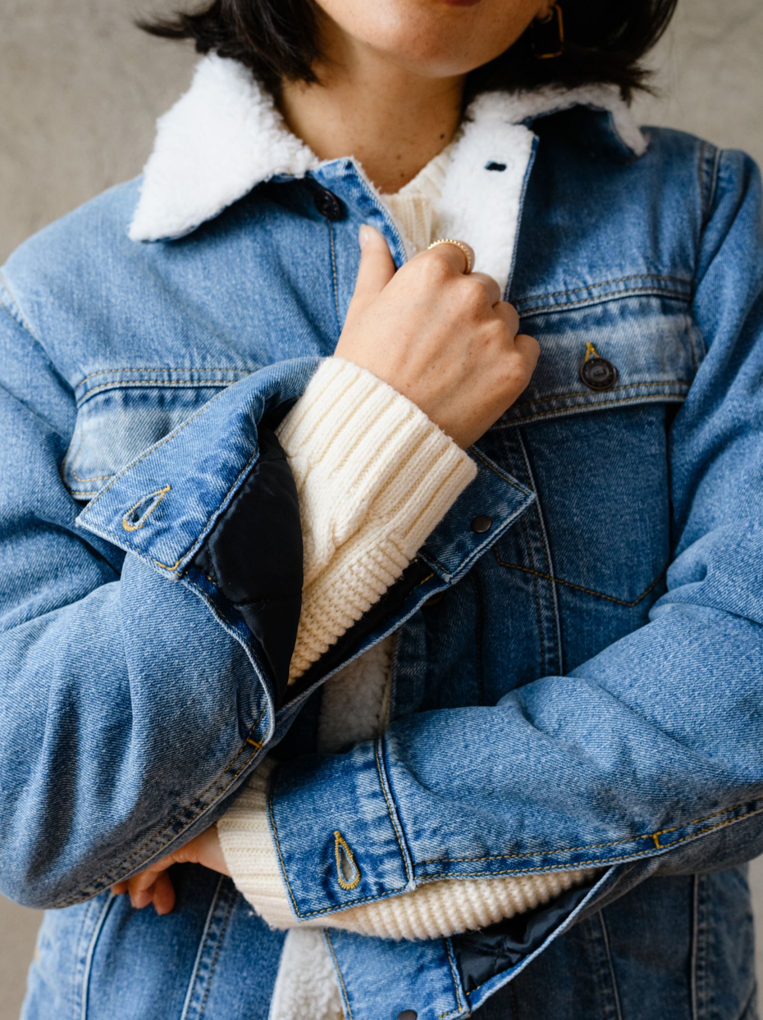 Shannon Sherpa Denim Jacket sold by Able product image thumbnail 3