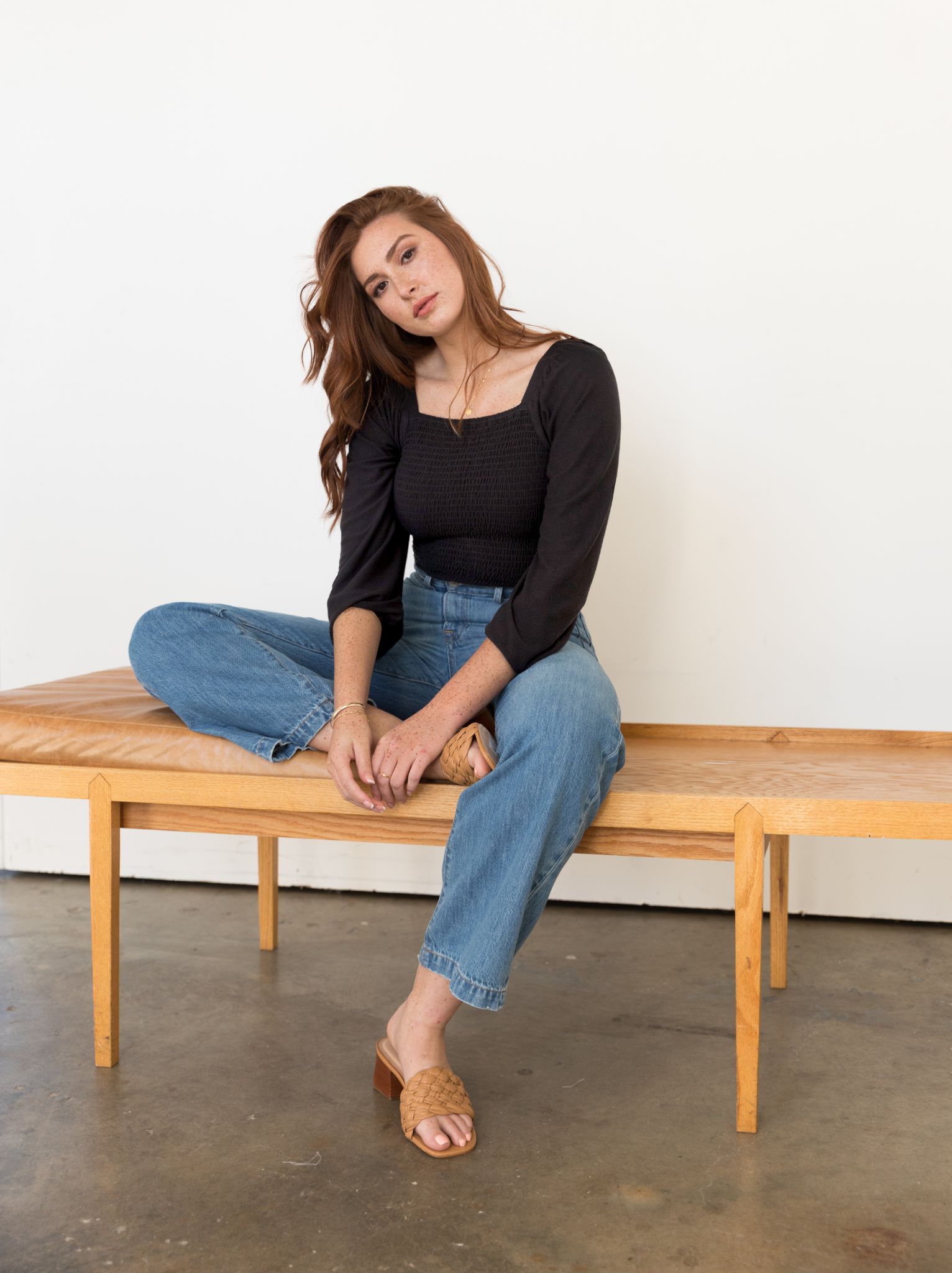 Alma Smocked Top sold by Able product image thumbnail 4