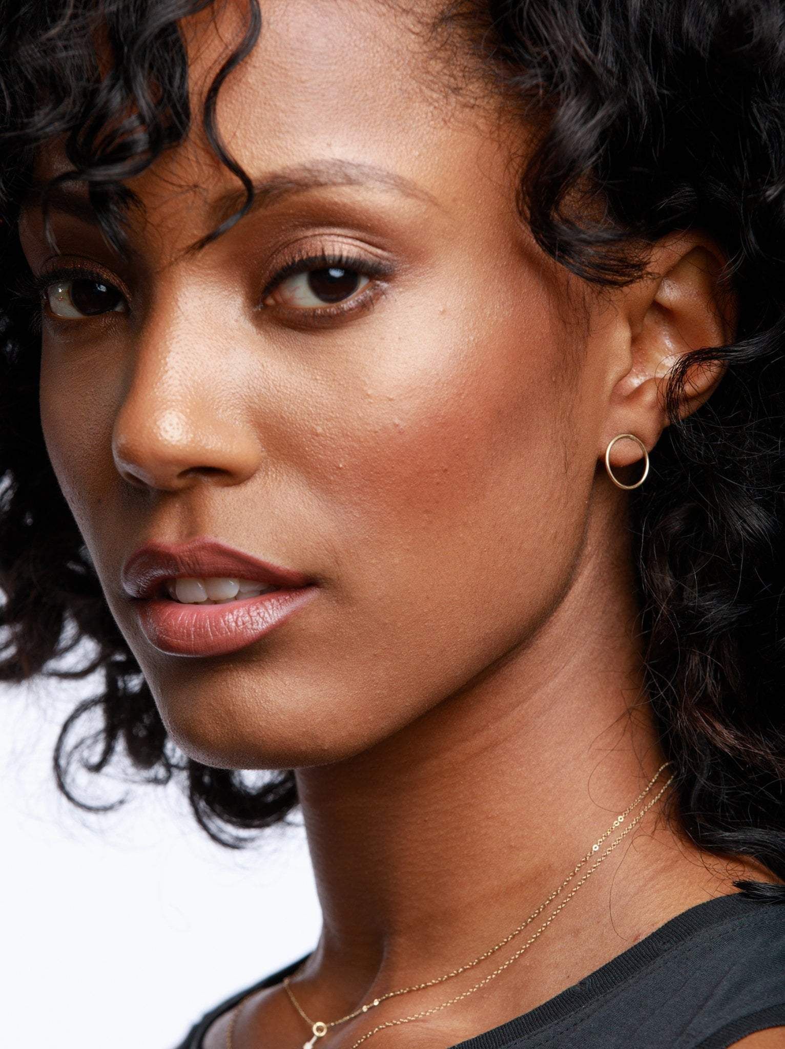 Hammered Circle Earrings sold by Able product image thumbnail 2