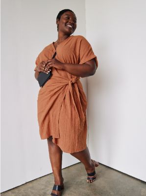 Cady Wrap Dress sold by Able