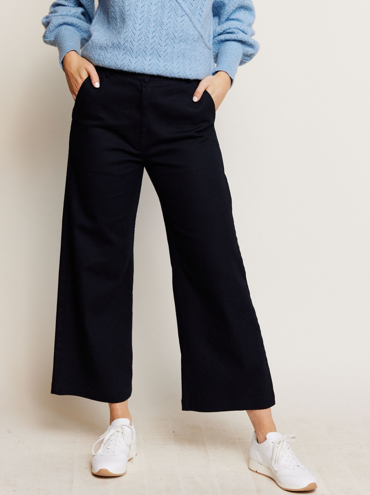 Aarti Wide Leg Crop sold by Able