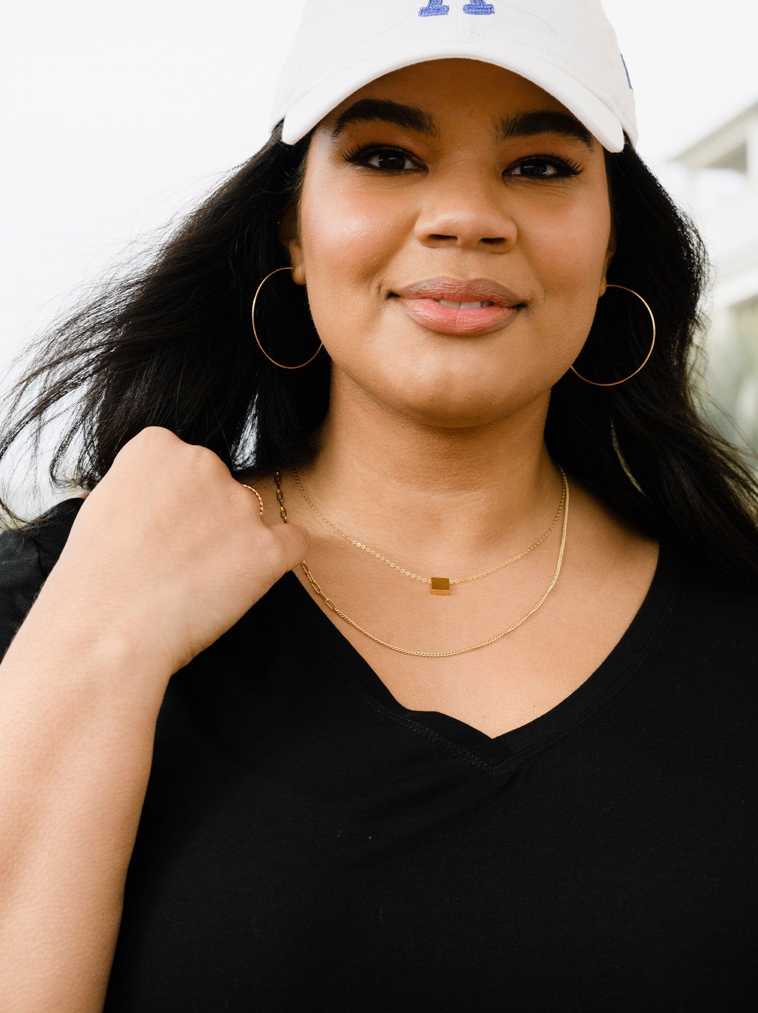 Large Thin Hoops sold by Able product image thumbnail 3