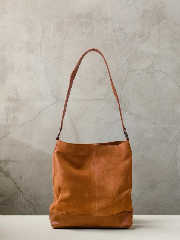 Talia Suede Tote sold by Able
