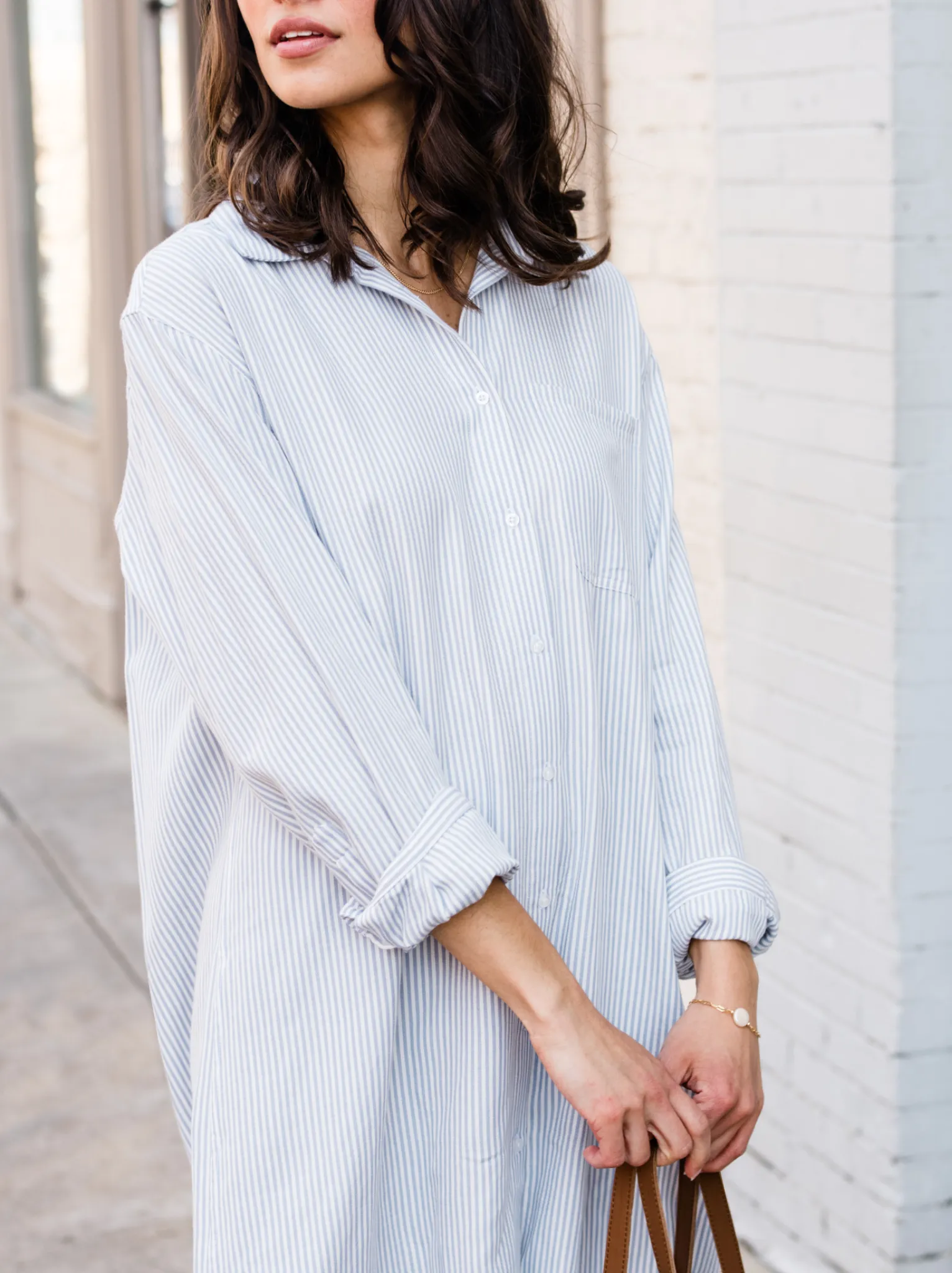 Harris Button Down Shirt Dress sold by Able product image thumbnail 4