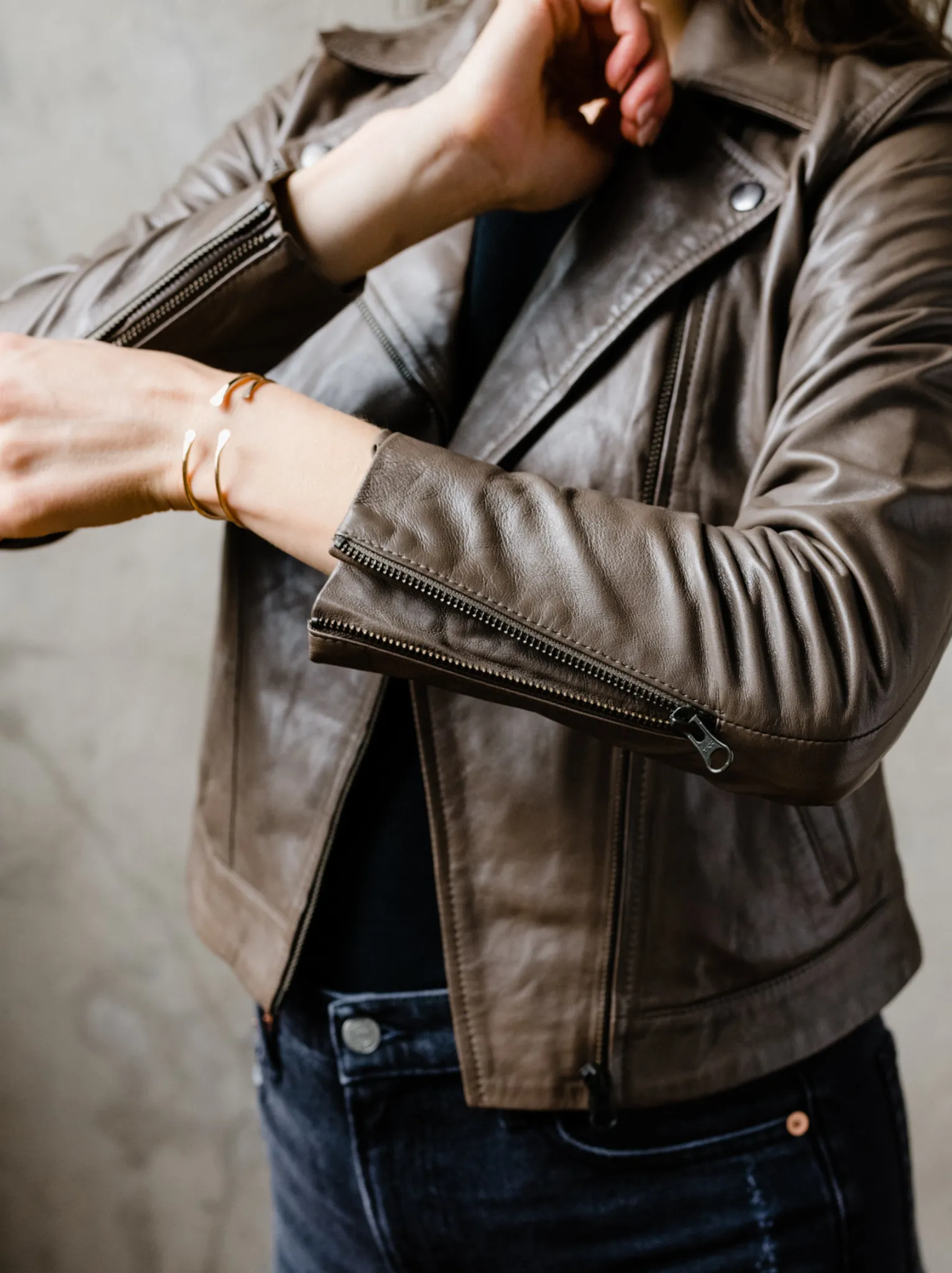 Maha Leather Jacket sold by Able product image thumbnail 5