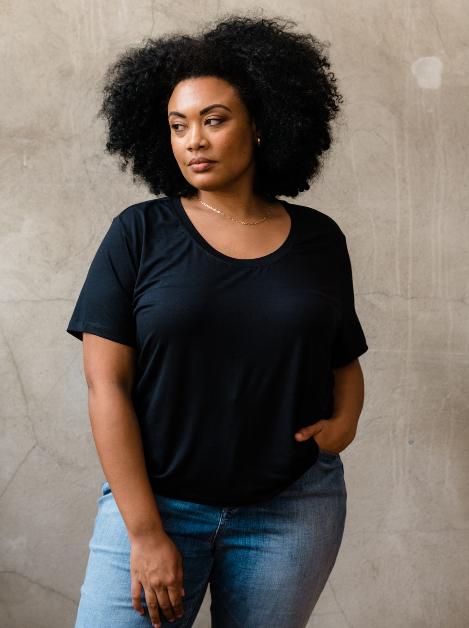 Mae Drapey Tee sold by Able product image thumbnail 2