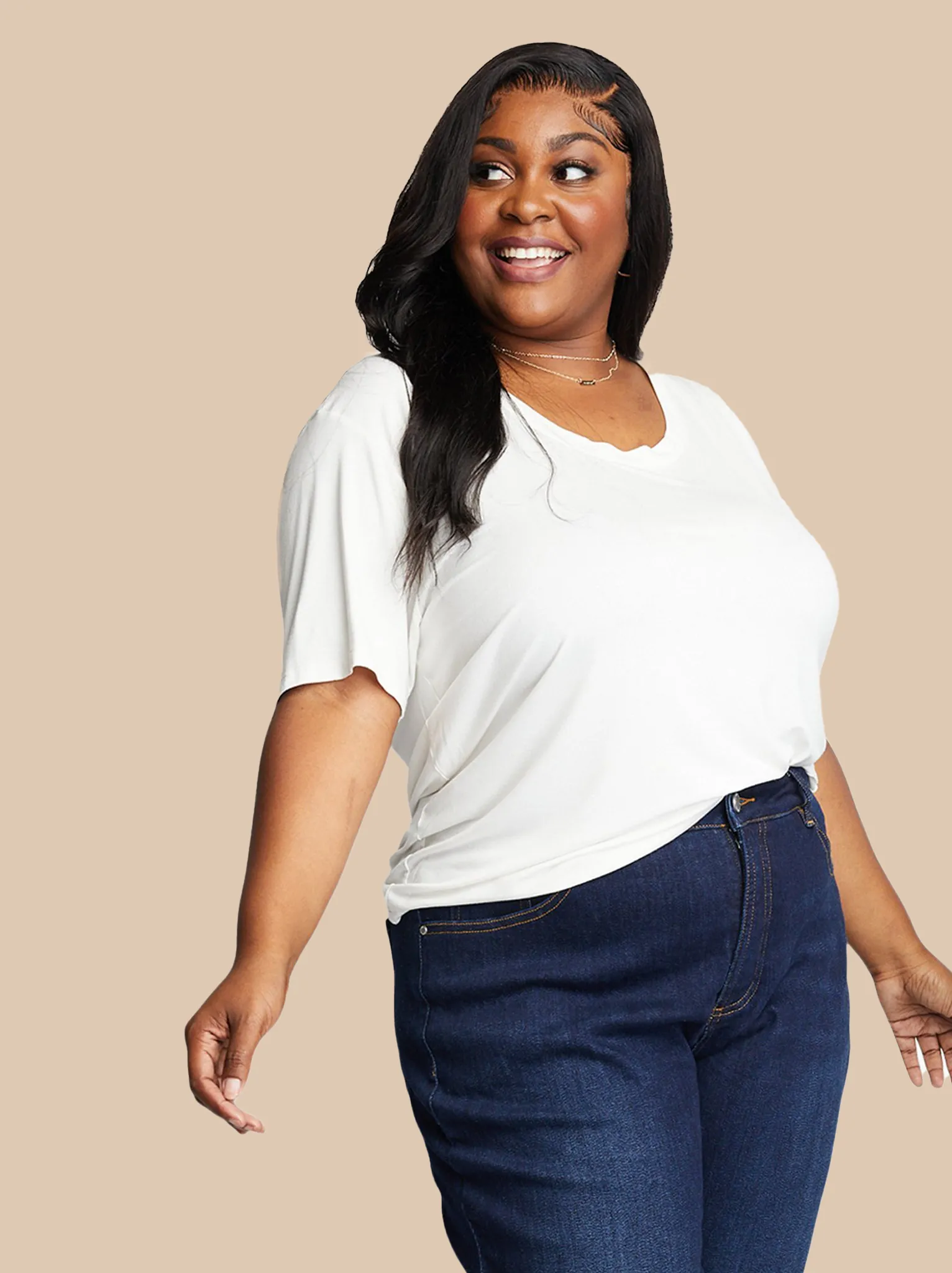 Mae Drapey Tee sold by Able product image thumbnail 3