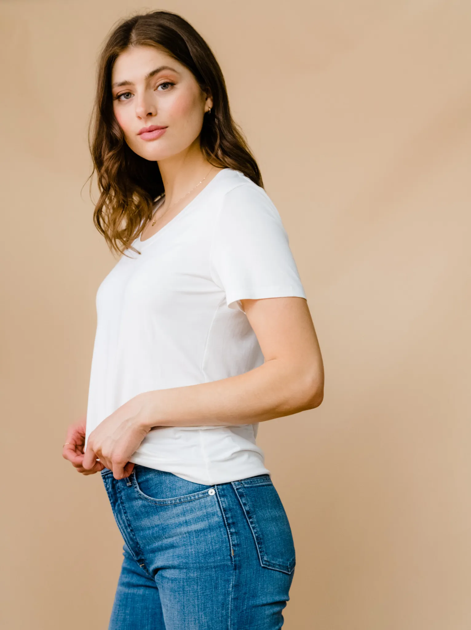 Mae Drapey Tee sold by Able product image thumbnail 2