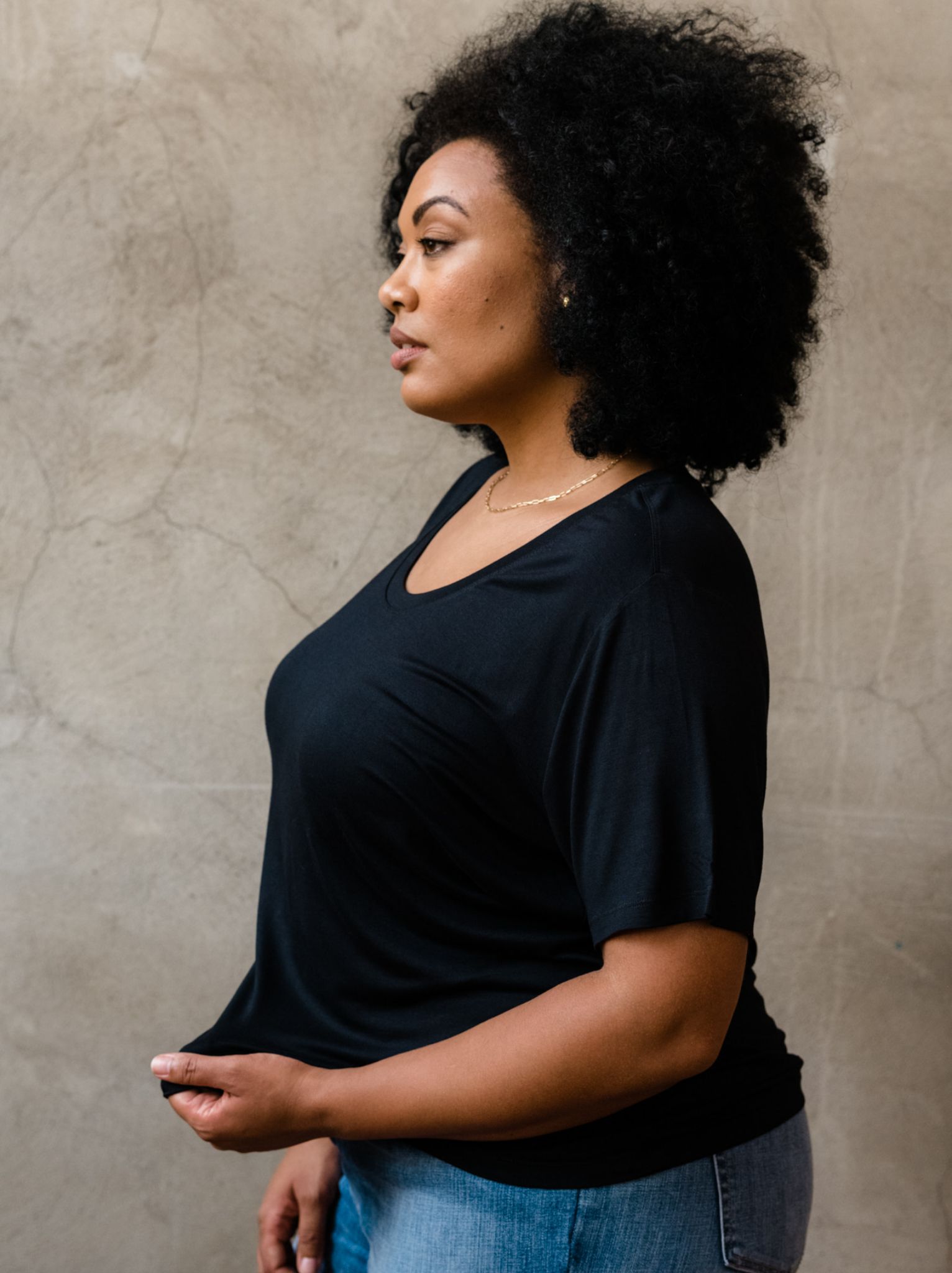 Mae Drapey Tee sold by Able product image thumbnail 3