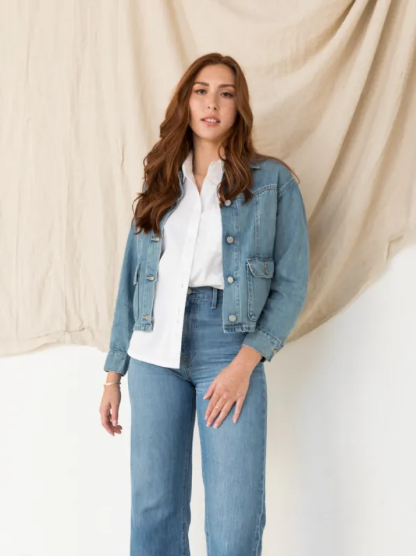 Aspen Cropped Jacket sold by Able