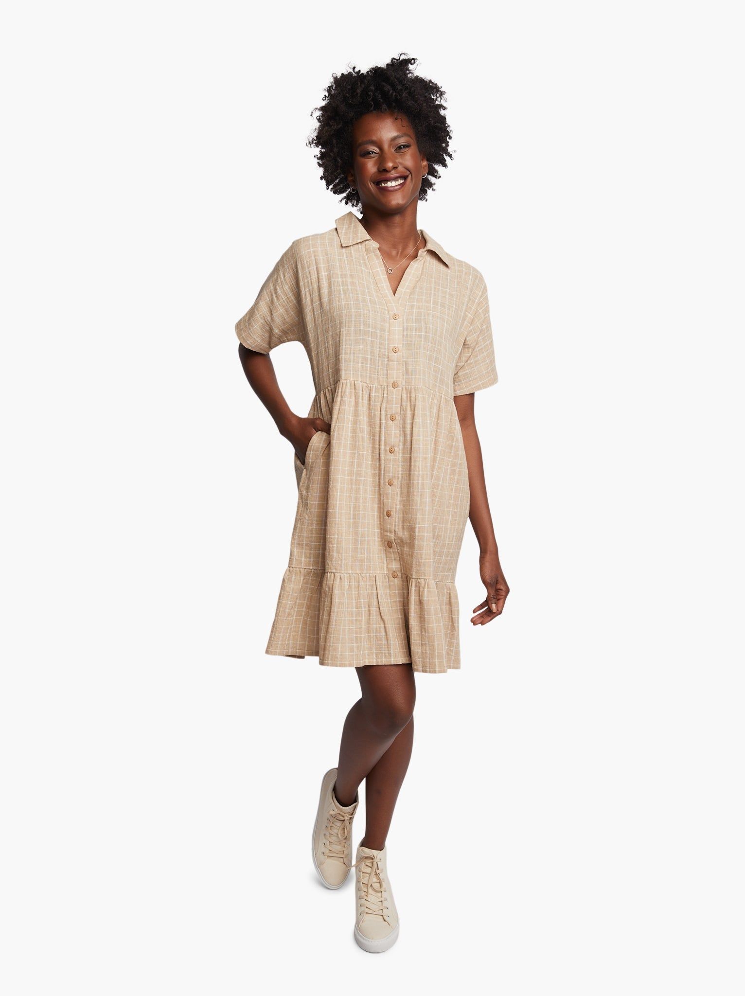 Ida Shirt Dress sold by Able