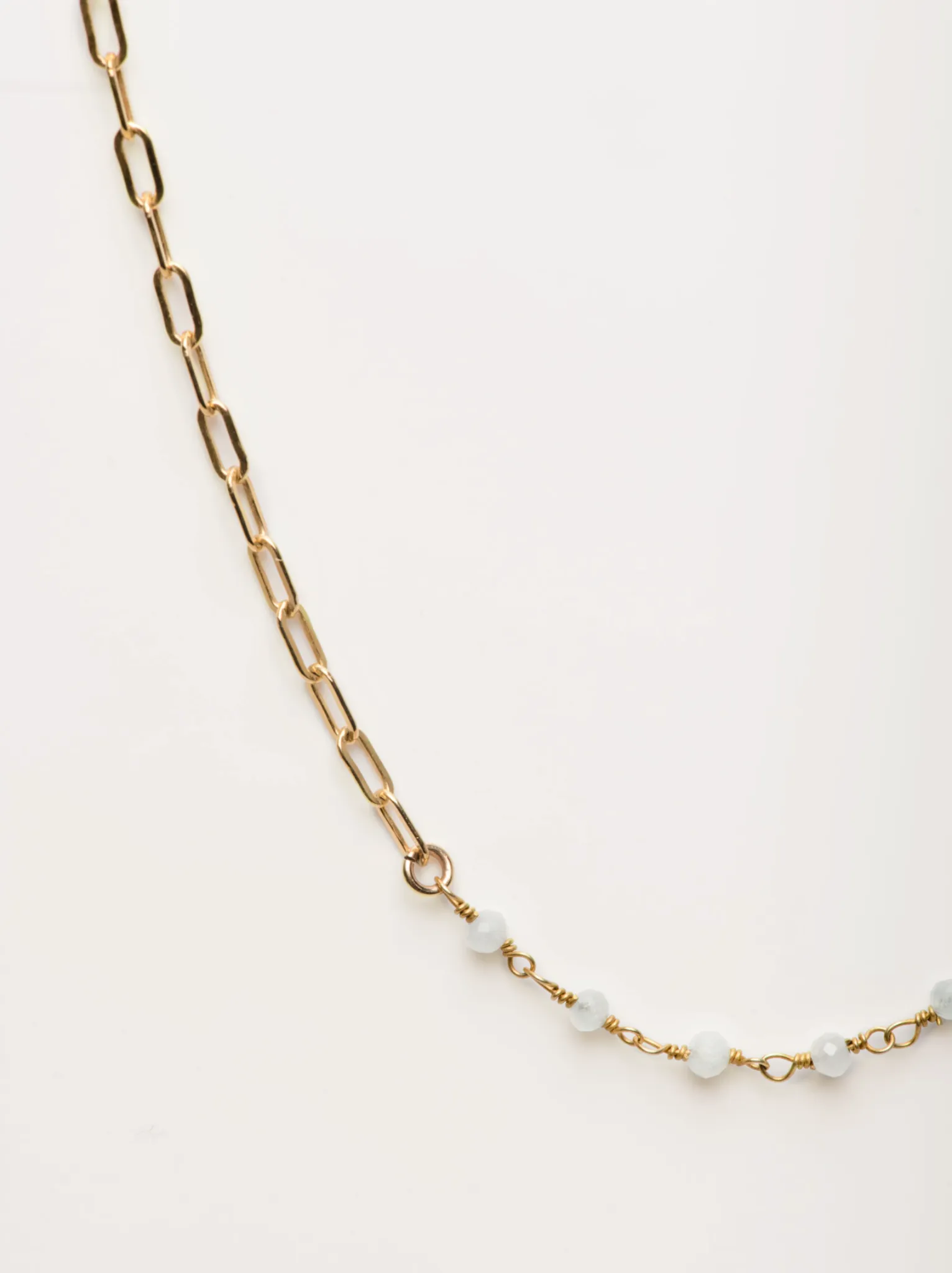 Aquamarine Duet Necklace sold by Able product image thumbnail 4