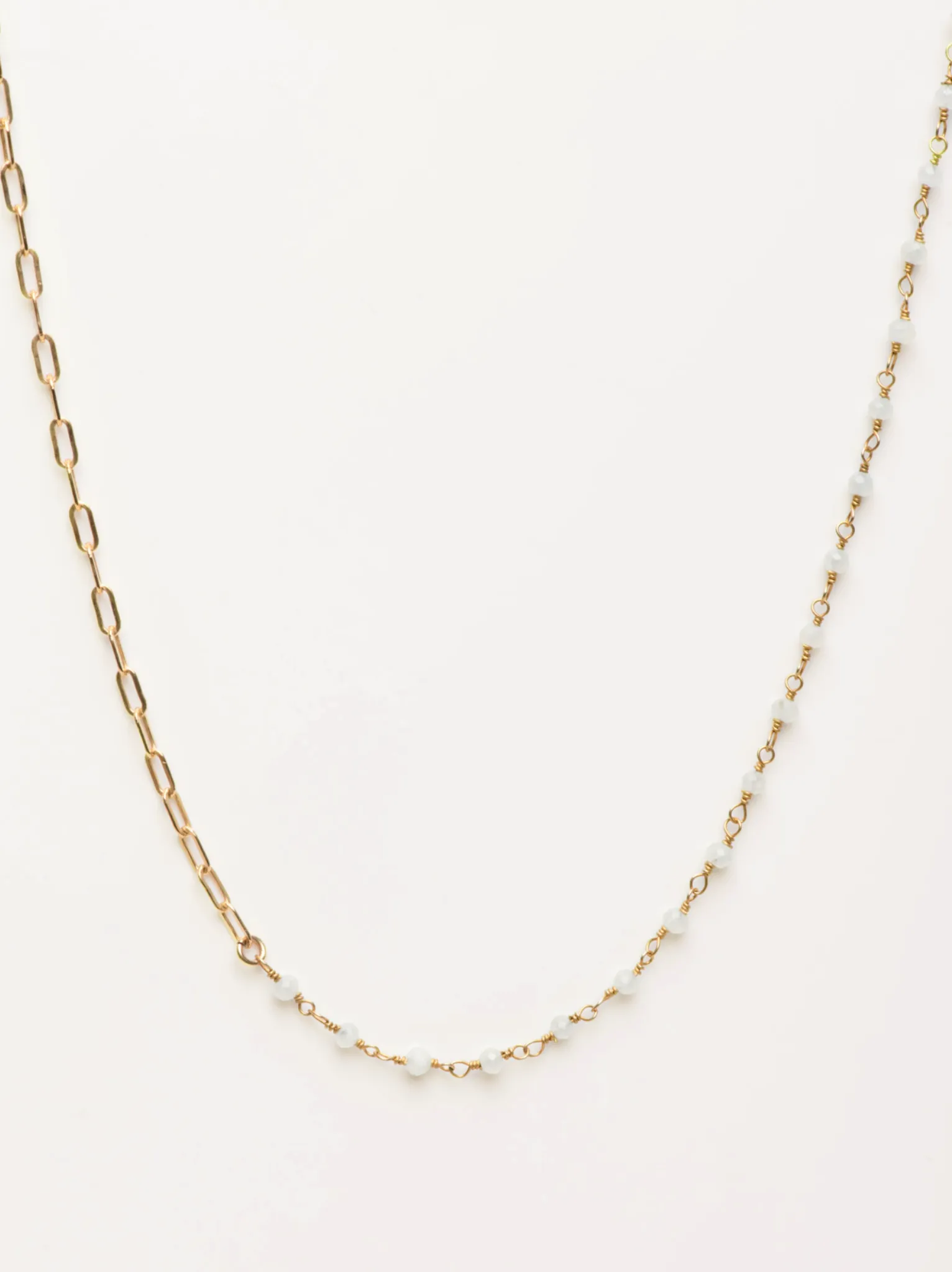 Aquamarine Duet Necklace sold by Able