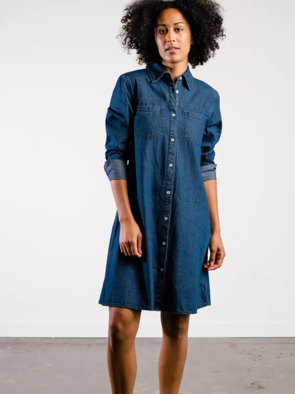 Kate Denim Swing Dress sold by Able