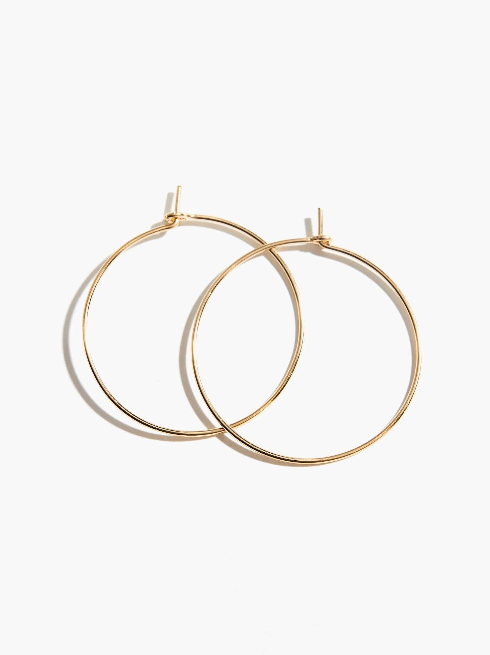 Medium Thin Hoops sold by Able product image thumbnail 2