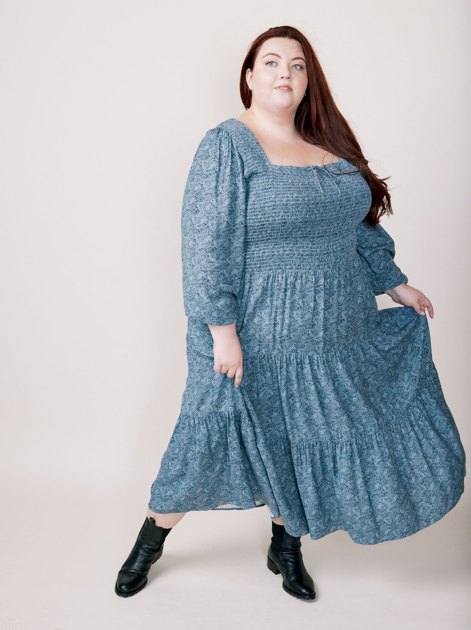 Joyce Smocked Maxi Dress sold by Able product image thumbnail 3