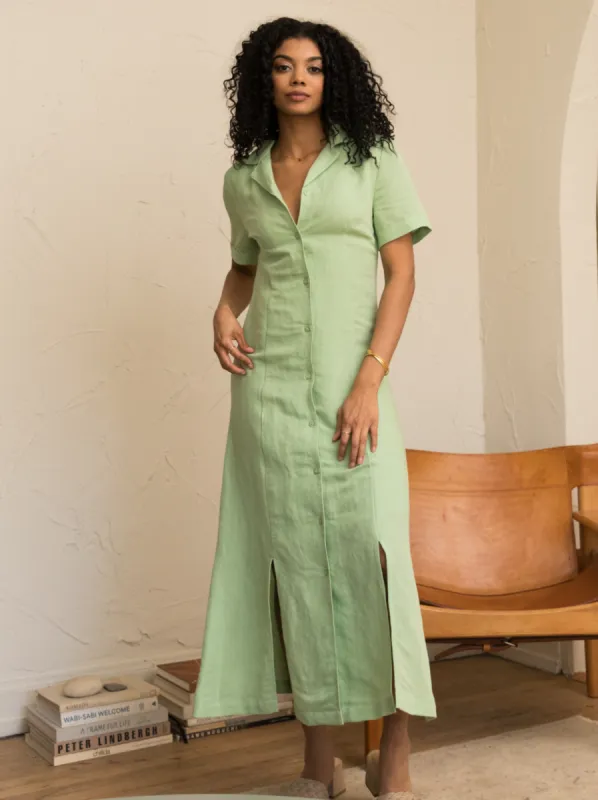 Monet Button Down Dress sold by Able