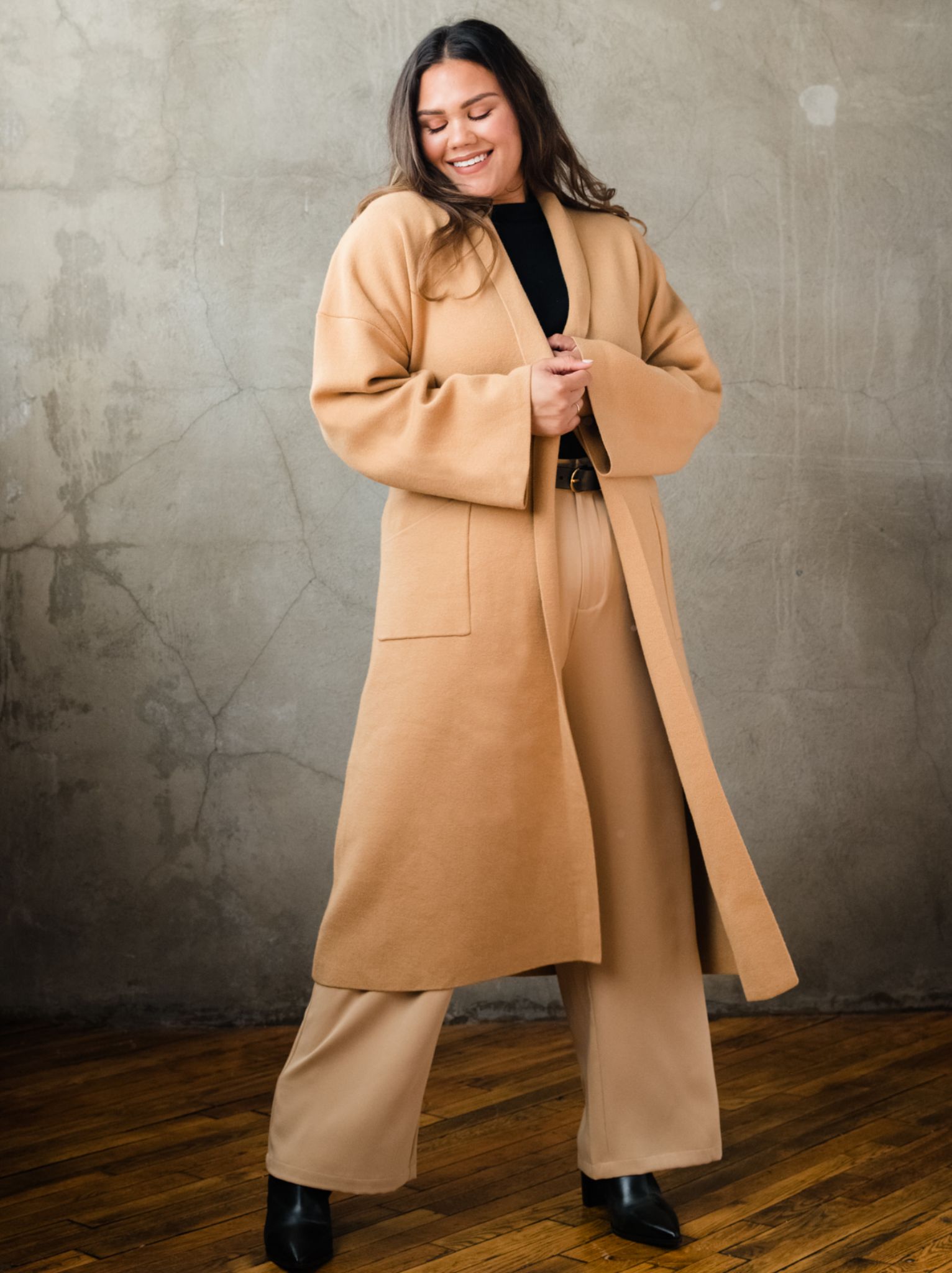 Brooke Wrap Sweater Coat sold by Able product image thumbnail 5
