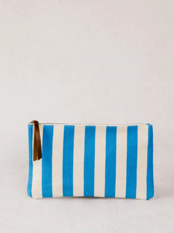 Marlow Cabana Striped Clutch made by Able