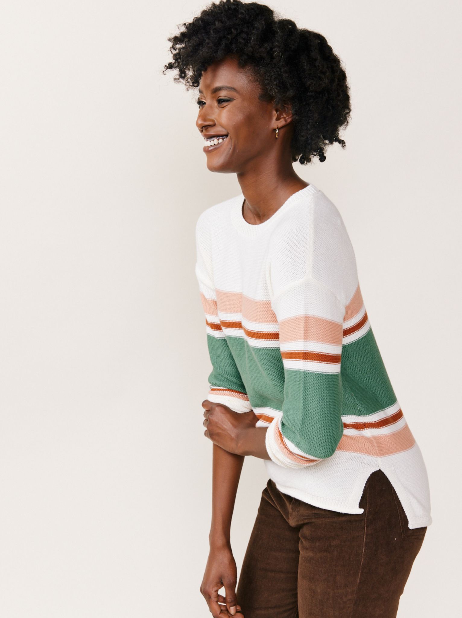 Suzanne Multi-Colored Striped Pullover sold by Able product image thumbnail 3
