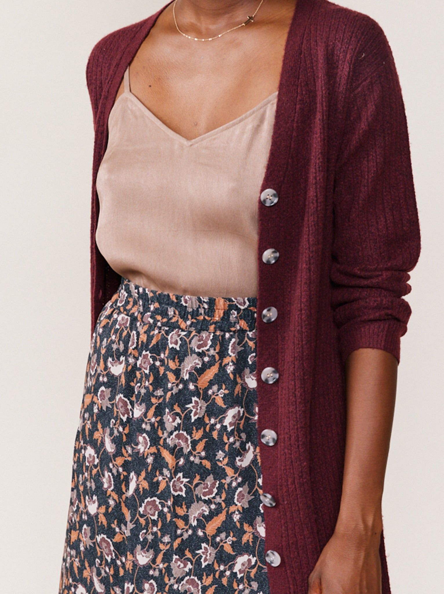 Catherine Flounce Maxi Skirt sold by Able product image thumbnail 2