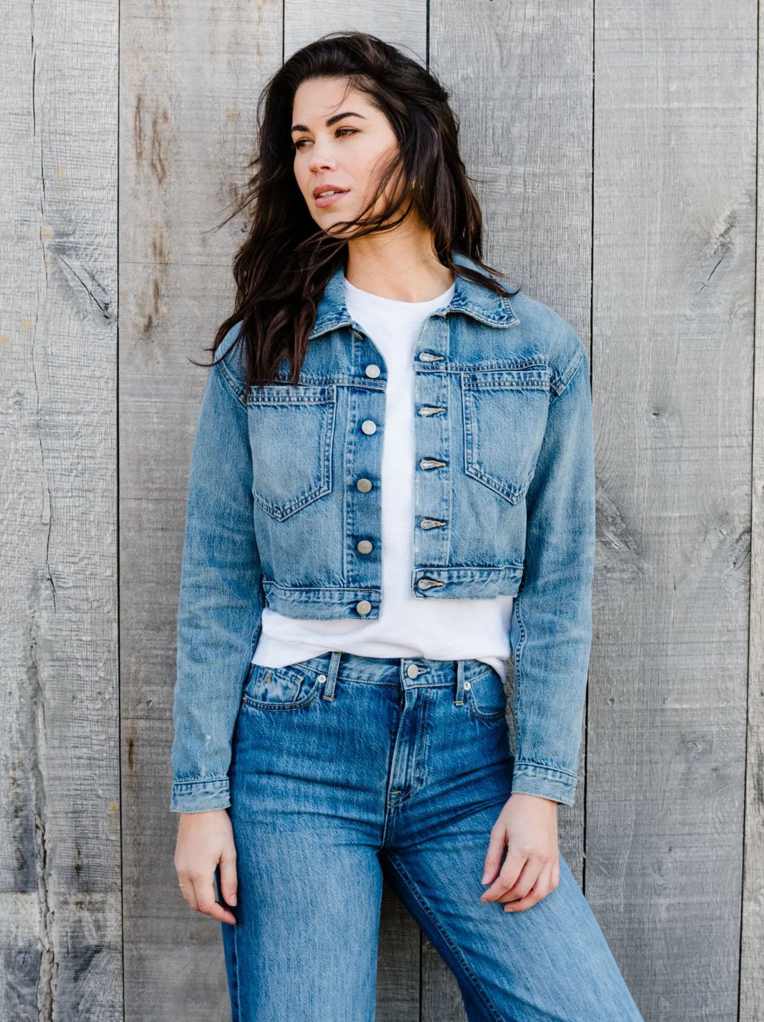 Madelin Cropped Jacket sold by Able