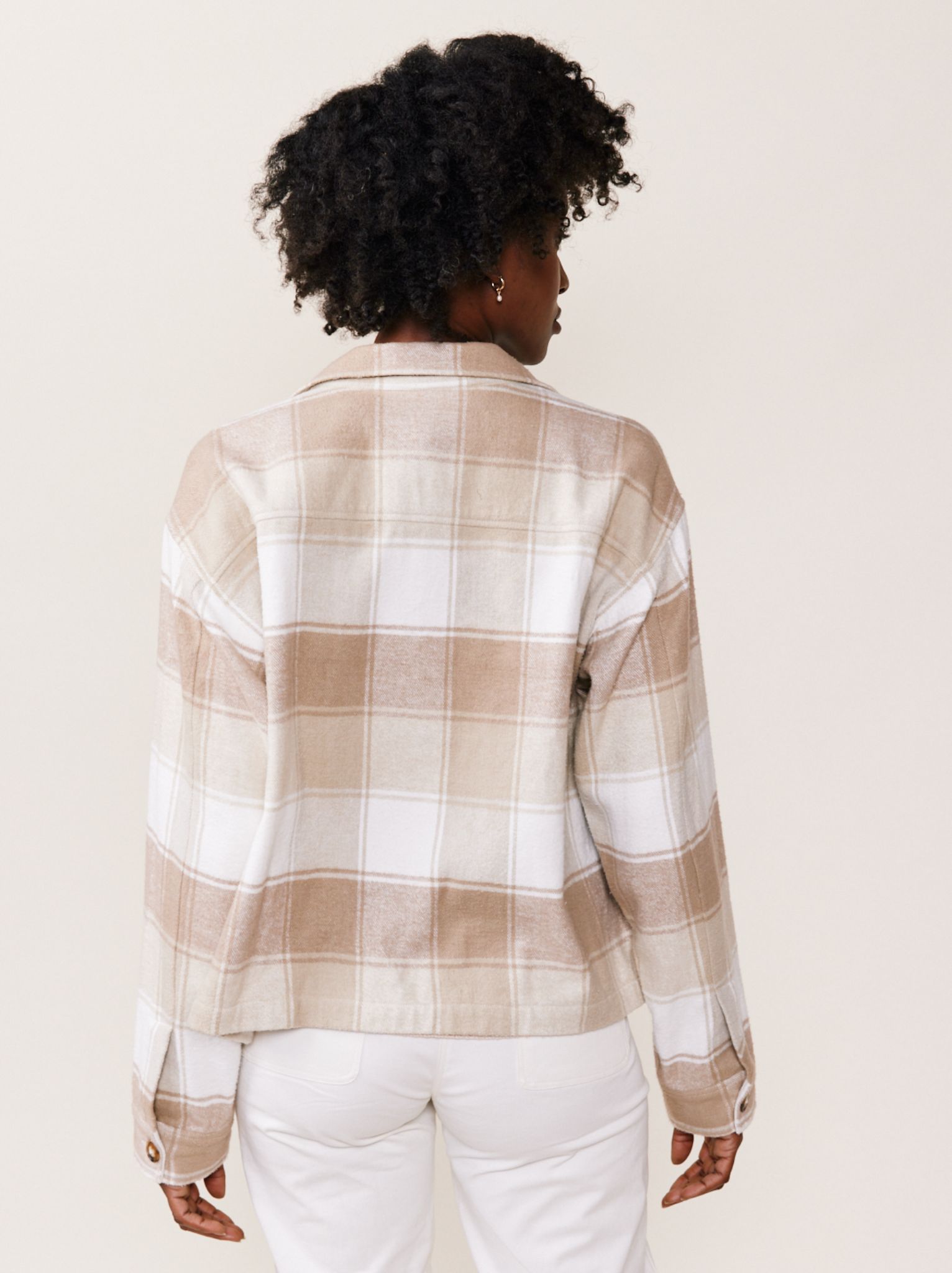 Gianna Brushed Plaid Jacket sold by Able product image thumbnail 5
