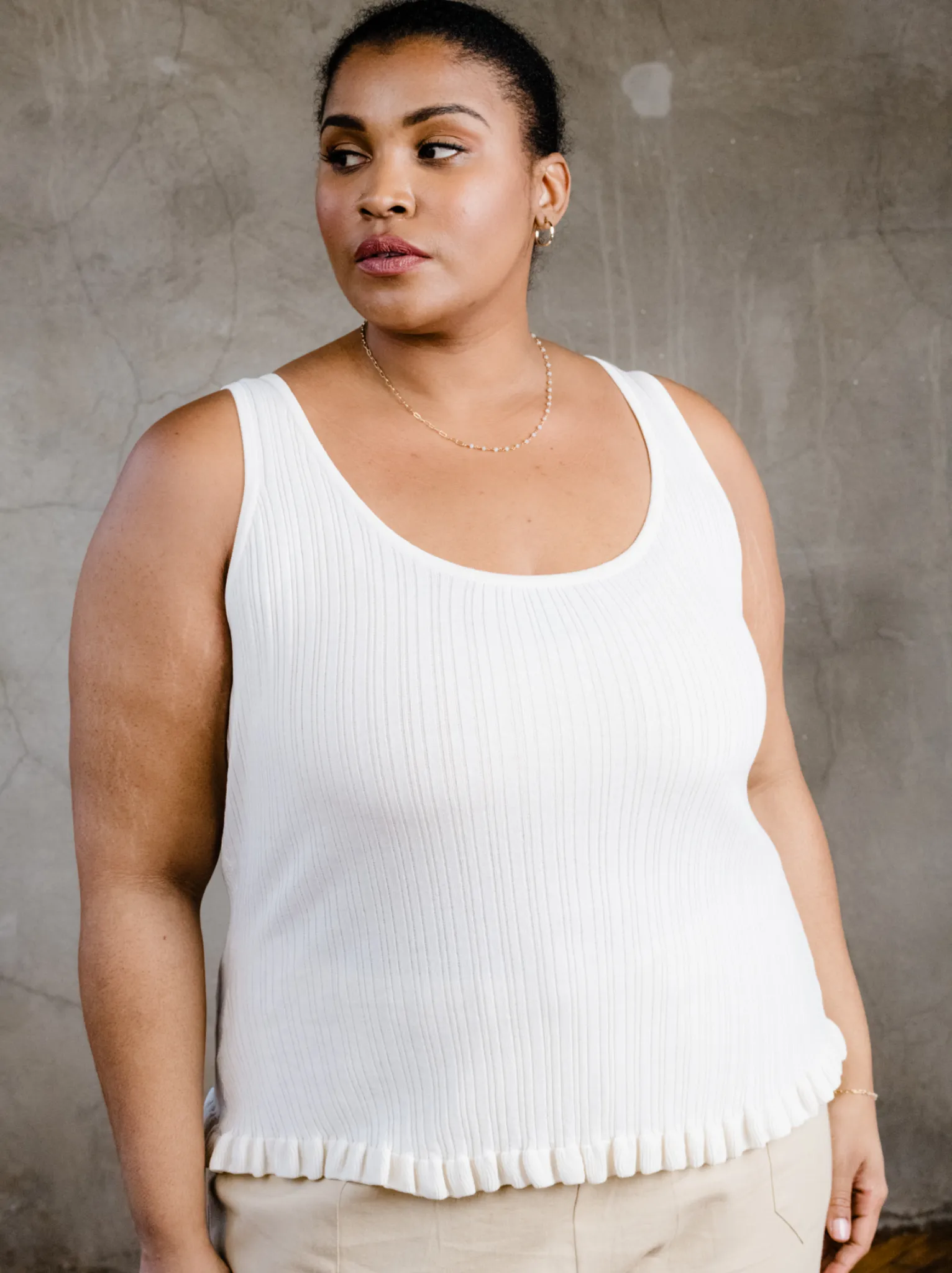 Hadley Rib-Knit Tank sold by Able product image thumbnail 3