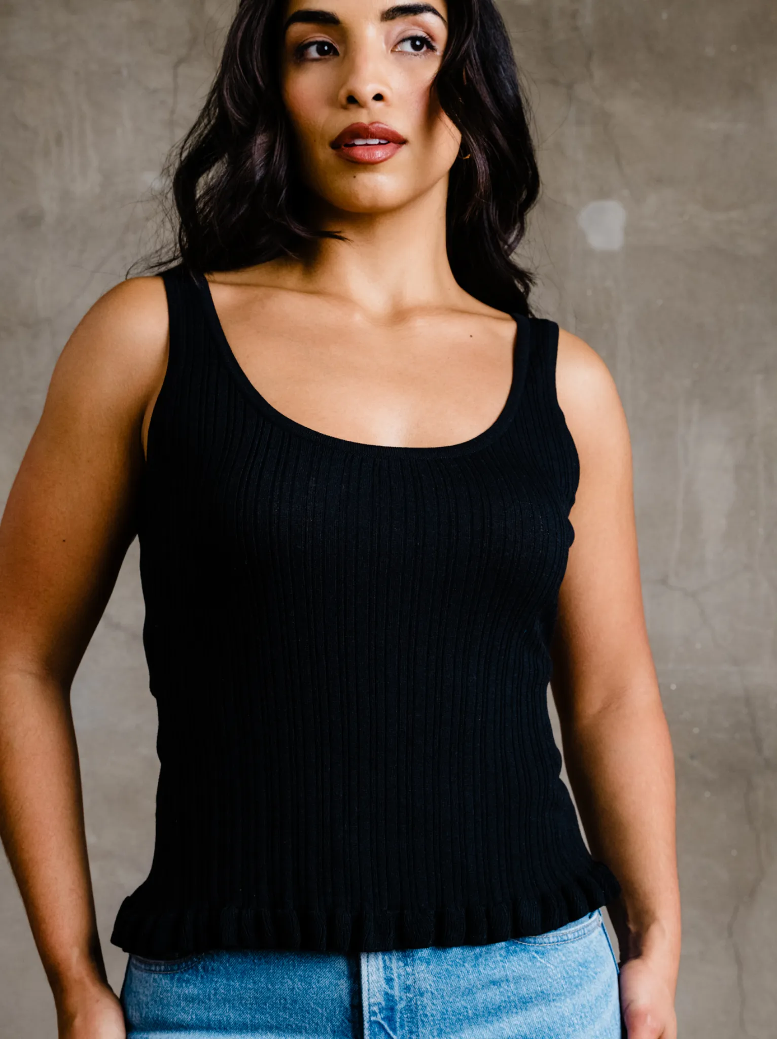 Hadley Rib-Knit Tank sold by Able product image thumbnail 5