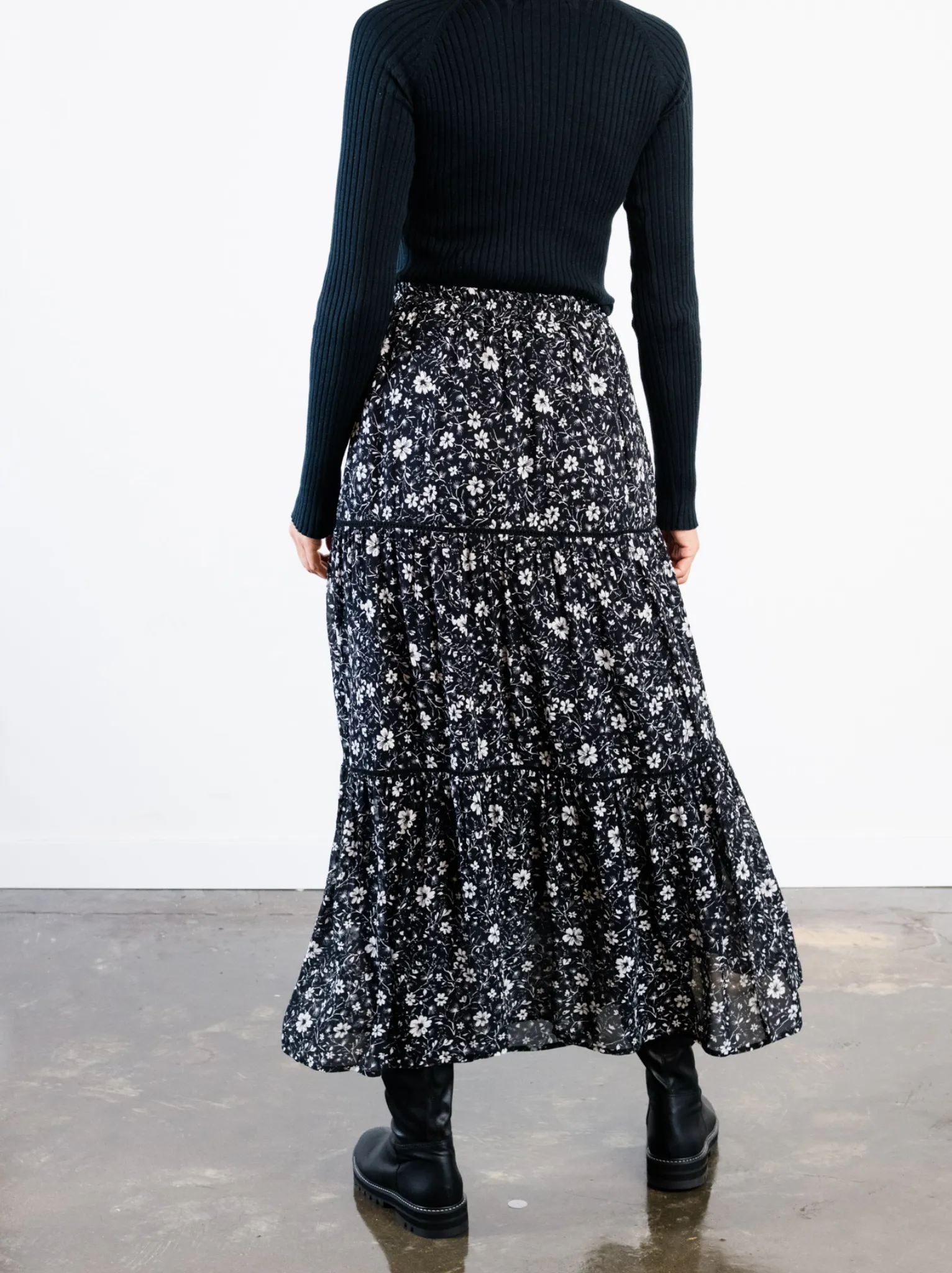 Erin Tiered Maxi Skirt sold by Able product image thumbnail 5