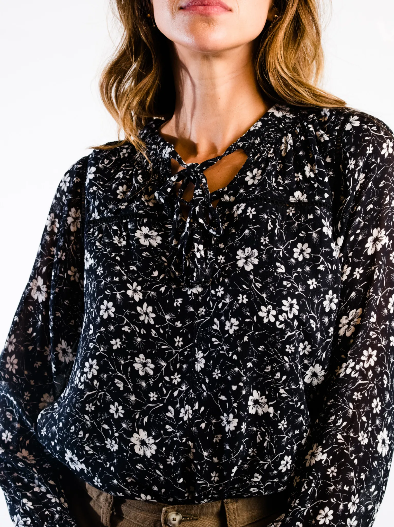 Annette Tie Blouse sold by Able product image thumbnail 2