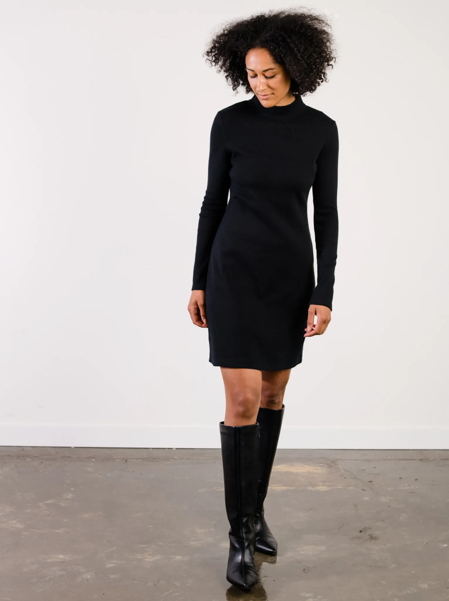 Lilith Mock Neck Mini Dress sold by Able product image thumbnail 2
