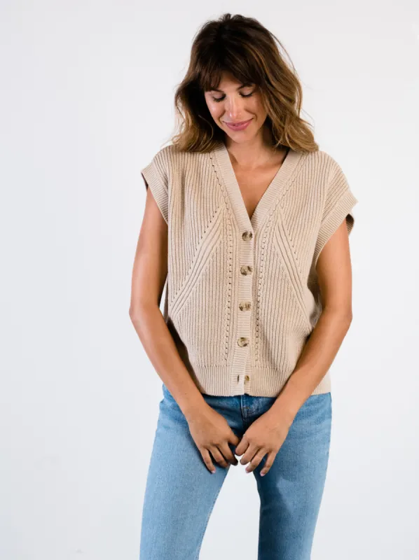 Jess Sweater Vest sold by Able