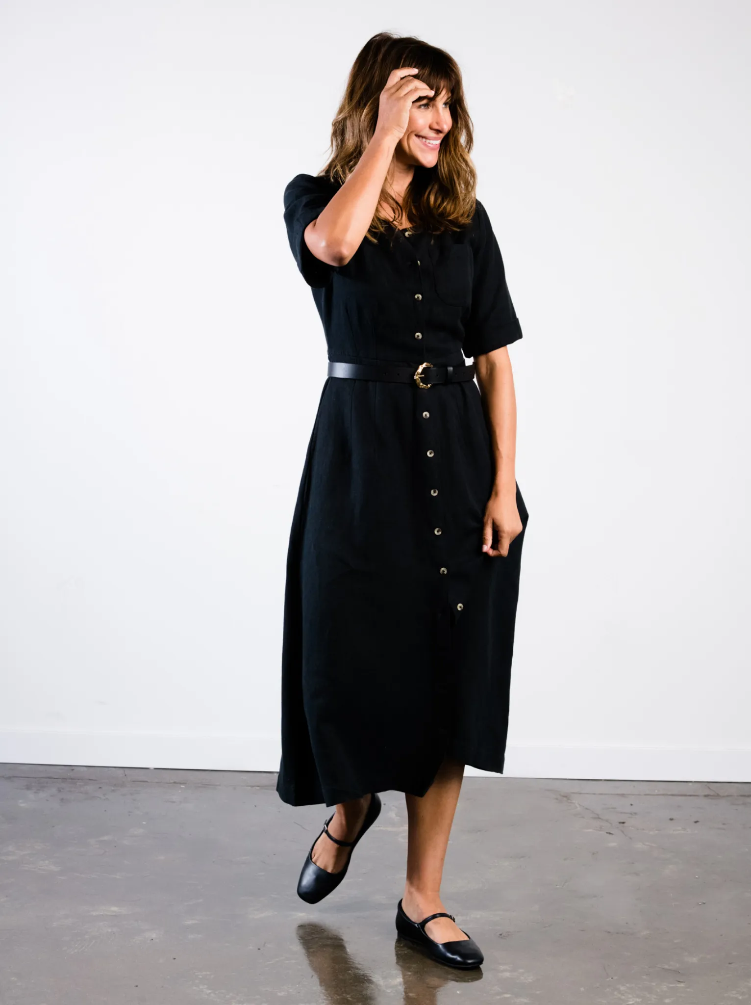 Sierra Utility Midi Dress sold by Able
