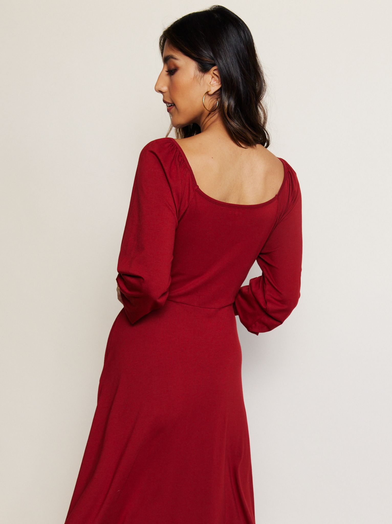 Rita Square Neck Midi Dress sold by Able product image thumbnail 4